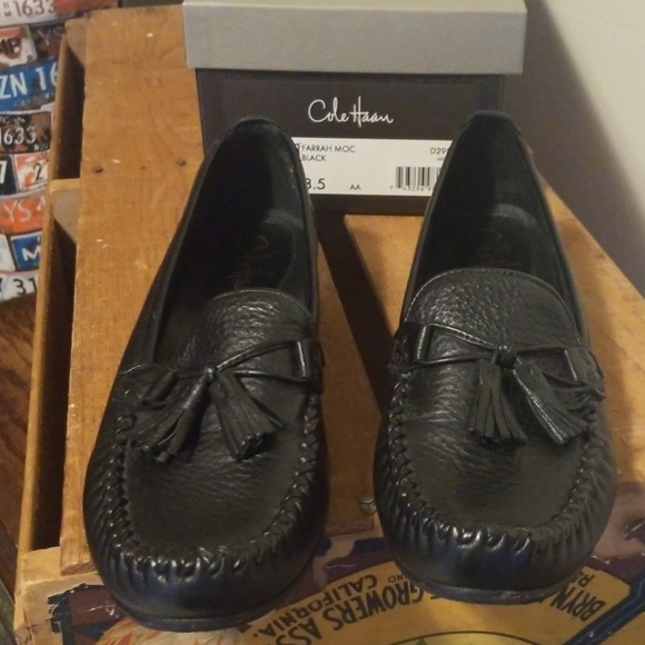 Cole Haan black loafers - Picture 4 of 7